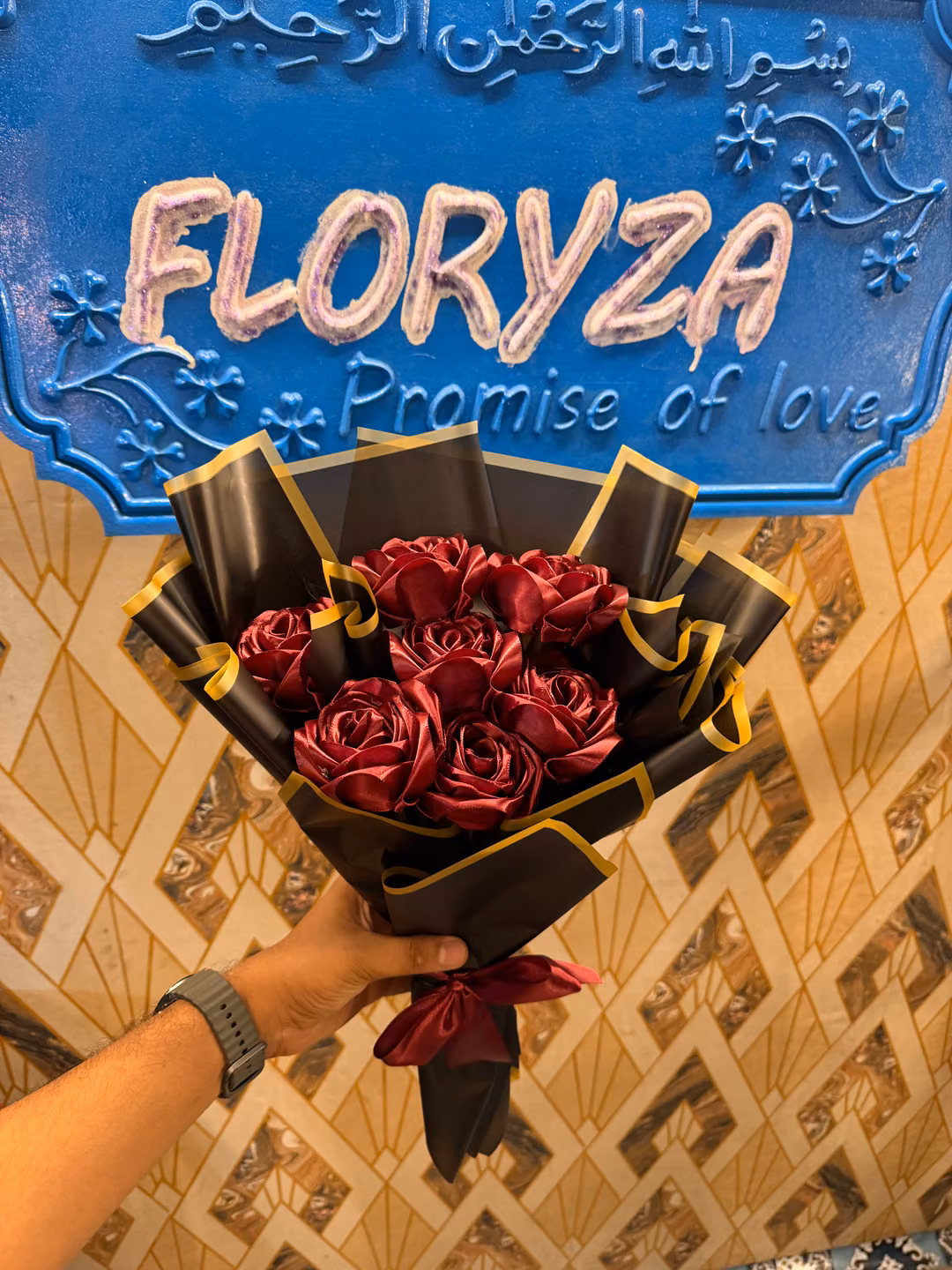 soft pink rose bouquet | elegant anniversary flowers dhaka — photo 2