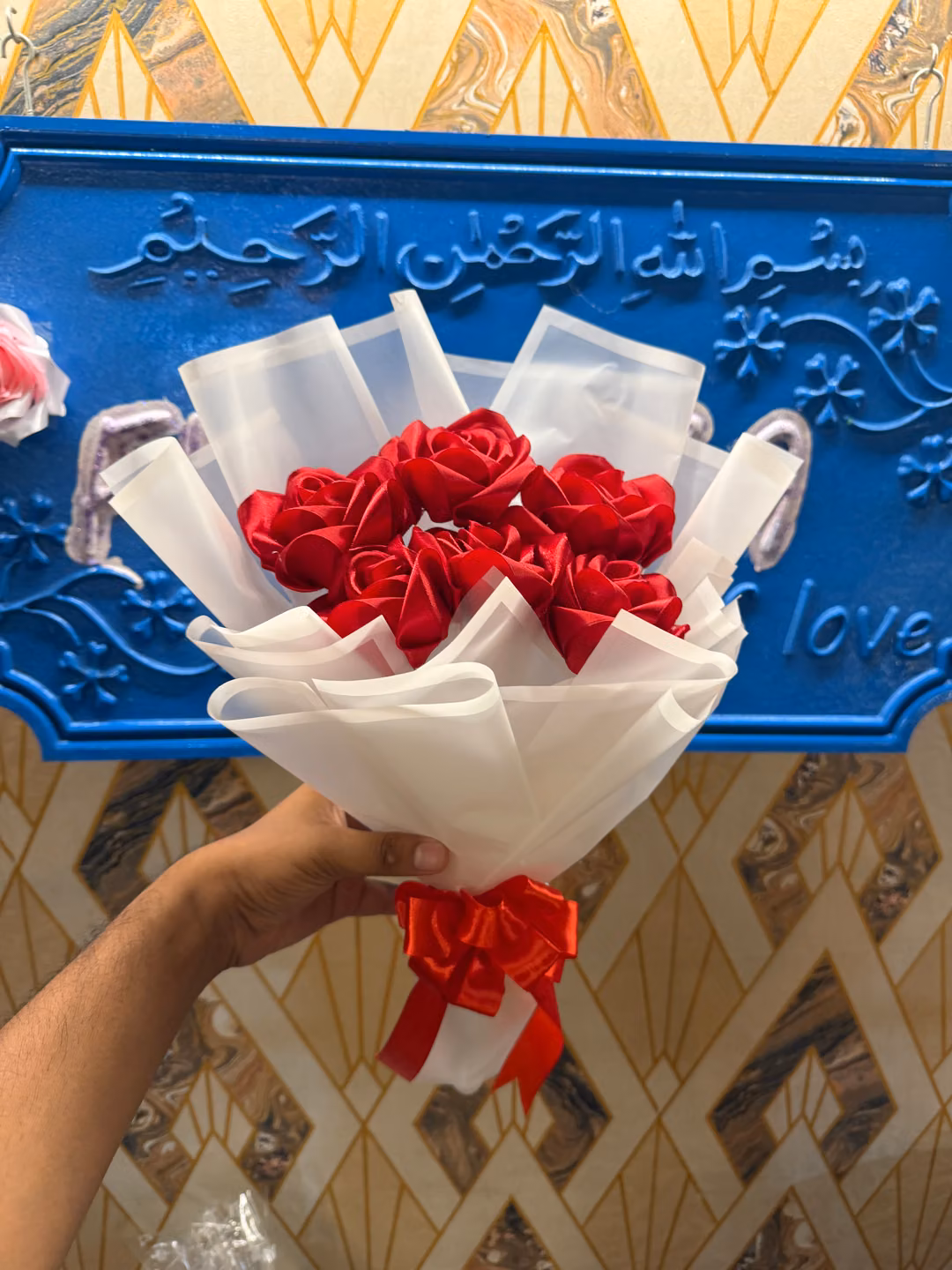 red rose bouquet — photo 2