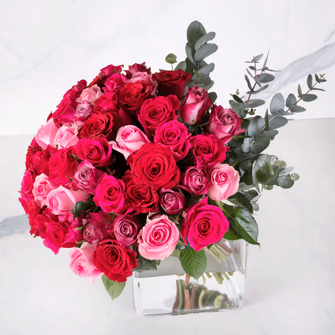 mix vase flower