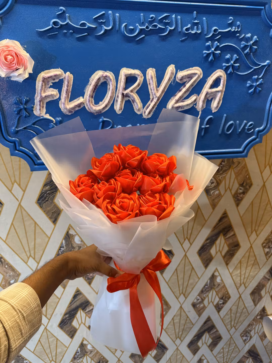 vibrant red rose bouquet deluxe
