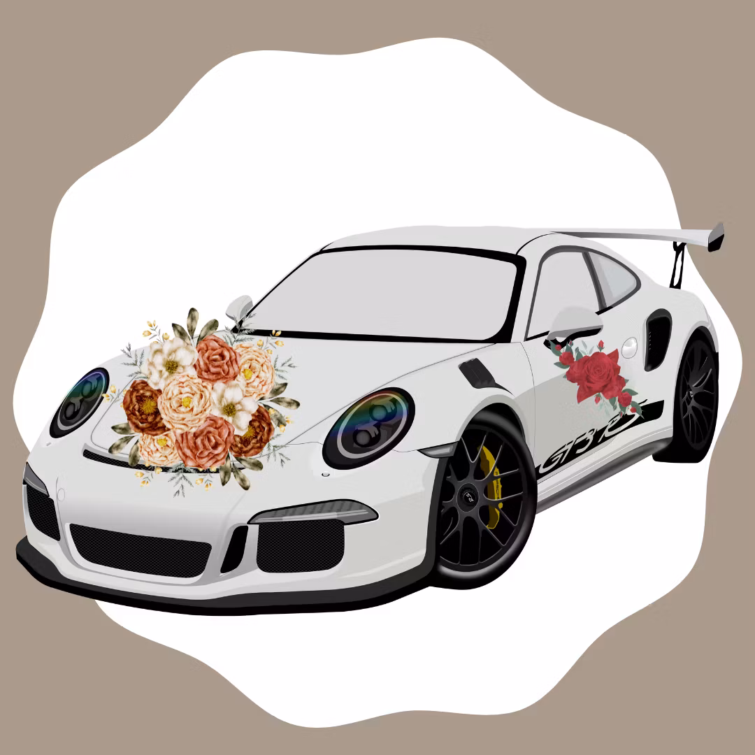 vehicle floral