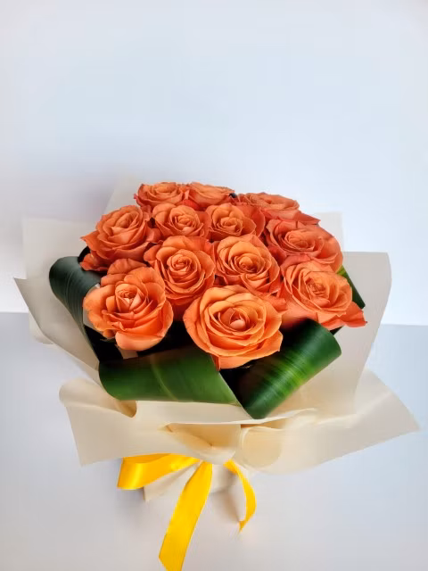 orange boquet
